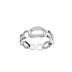 Anillo Eslabones  ByDamacoco  Pendientes