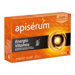 Apisérum - 30 Cápsulas Blandas Energía Vitamax Apiserum