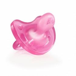 Chicco Chicco Chupete Physio Soft 0-6m Silicona Rosa, 1 un