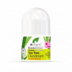 Dr. Organic Desodorante Árbol de Té Antiséptico, 50 ml