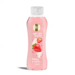 Gel De Baño Fresa Y Nata