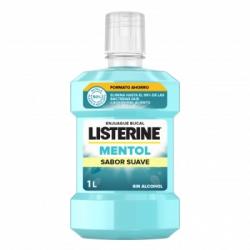 Listerine Listerine Enjuague Bucal Mentol Sabor Suave , 1000 ml