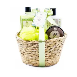 Olive Bath Gift Set 5 Piezas