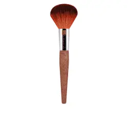 Powder Brush bionic synthetic hair recycled aluminium coffe & corn handle1 u