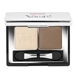 PUPA Milano - Vamp! Compact Duo Sombra de ojos 2.2 g 05, Milk Chocolate