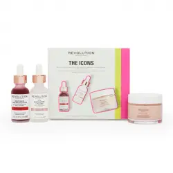 Revolution Skincare - Pack de 3 productos icónicos The Icons
