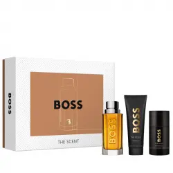 Set Boss The Scent Eau de Toilette 100 ml + Gel De Ducha + Desodorante