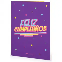 Tarjeta Felicitación Cumpleaños