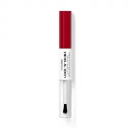 Wet N Wild - Dúo de labial y brillo Mega Last Lock ‘N’ Shine - Red-y for me