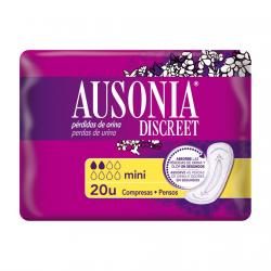 AUSONIA - Compresas Para Perdidas De Orina Discreet Mini