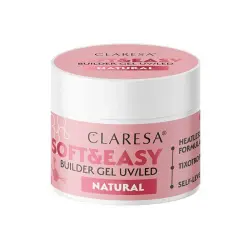 Claresa - Gel constructor Soft & Easy - Natural - 45 g