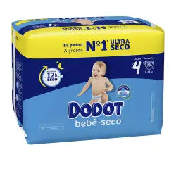 Dodot Etapas talla 4 pañales 9-14 kg 78 u