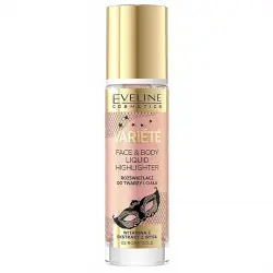Eveline Cosmetics - Iluminador facial y corporal Variété - 02: Rose Gold