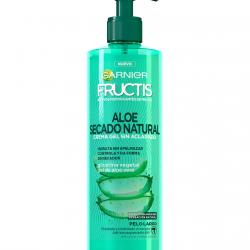 Garnier - Crema Gel Sin Aclarado Aloe Hydrabomb Secado Al Aire Fructis 400 Ml