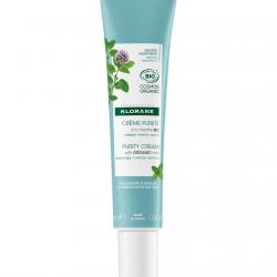 Klorane - Crema Purificante A La Menta Acuática Bio 40 Ml