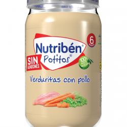 Nutribén® - Potito Pollo Con Verduras 235 G