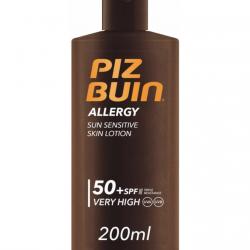 Piz Buin - Loción Solar Protectora Allergy SPF50+ 200 Ml