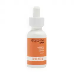 Revolution Skincare - Sérum facial iluminador Brighten - Extracto de zanahoria y enzima de calabaza