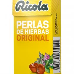Ricola - Perlas Sin Azúcar Hierbas 25 G
