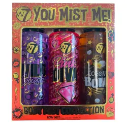 W7 - Set de brumas corporales You Mist Me! - Wild Crush, Pink Diva, Coconut Bomb!