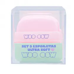 Set 5 Esponjas Ultra Soft 3.9 gr