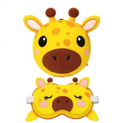 Almohada de Viaje con Antifaz Zoo Nap Jirafa