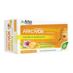 Arkovox - 24 comprimidos Própolis Miel-Limón Arkovox.
