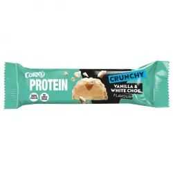 Barrita de Proteínas Crunchy Chocolate Blanco y Vainilla 45 gr