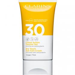 Clarins - Crema Solar Rostro Tacto Seco Spf 30, 50 Ml