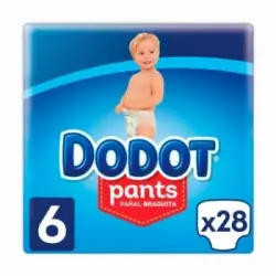 Dodot Dodot Pants Pañales Talla 6, 27 un