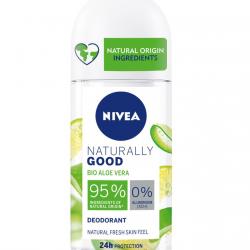 NIVEA - Desodorante Roll-on Naturally Good Con Aloe Vera Bio