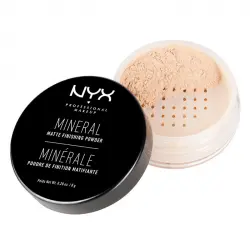 Nyx Professional Makeup - Polvos sueltos acabado Mineral Matificante Finishing Powder - MFP01: Light/Medium