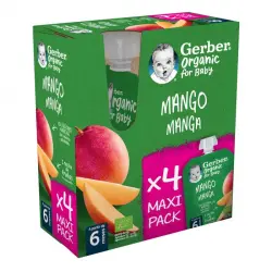 Organic Bolsita Puré de Mango 360 gr