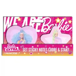 Barbie™ / Princess Set Sticky Notes Cuore - Stars Notas Adhesivas 27.2 gr