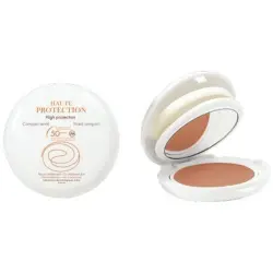 Avene Compacto Coloreado SPF 50 Dorado Alta Protección Solar y Maquillaje