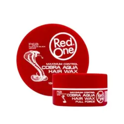 Cera Fijadora de Peinado Cobra Aqua Hair Wax Red 150 ml
