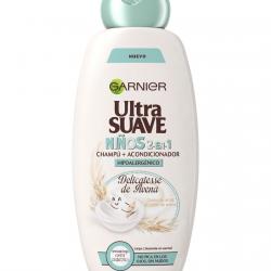 Garnier - Champú + Acondicionador Niños 2 En 1 Hipoalergénico Ultra Suave Delicatesse De Avena