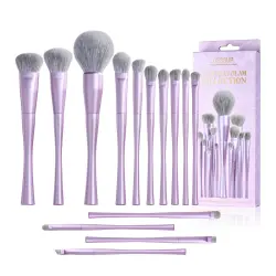 Jessup Beauty - *Everyday Glam* - Set de brochas 14pc Luxury Purple - T512