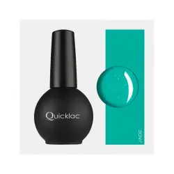 Mia Makeup Quicklac Esmalte De Uñas En Gel Semipermanente Jade, 15 ml