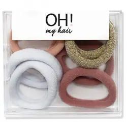 Oh My Hair Set de 10 Gomas Básicas Color