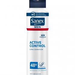 Sanex - Desodorante En Spray Active Control Larga Duración Men