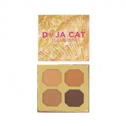 BH Cosmetics - *Doja Cat* - Paleta de contorno en polvo Illusion - Deep