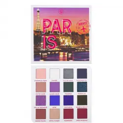 BH Cosmetics - *Travel Series* - Paleta de sombras - Passion in Paris