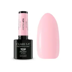Claresa - Top Coat Semipermanente No Wipe - Peony