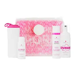 Estuche Regalo Limpiador Facial Kit Pelle Pulita Veralab