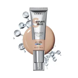 Lamel - Base de maquillaje Smart Skin Serum Tinted Foundation - 402: Beige