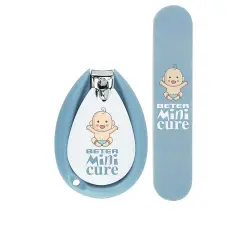 Mini Cure Cuidado Uñas Bebés Azul lote 2 pz