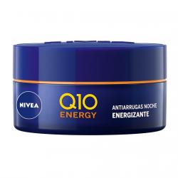 NIVEA - Crema De Noche Q10 Energy Antiarrugas Con Vitamina C