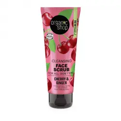 Organic Shop - Peeling facial limpiador - Jengibre y Cereza
