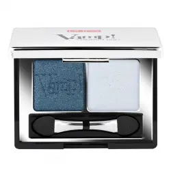 PUPA Milano - Vamp! Compact Duo Sombra de ojos 2.2 g No. 012 Magnetic Blue